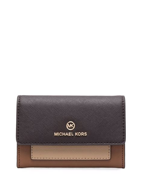 michael kors waben logo tasche|michael kors wallet.